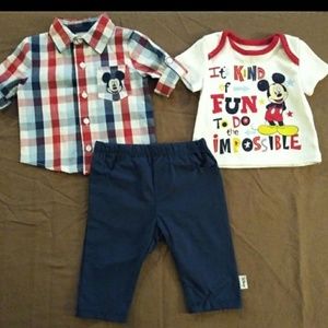 Mickey Mouse outfit